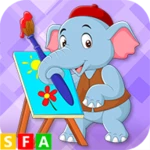 Logo of Animals and fun colors android Application 